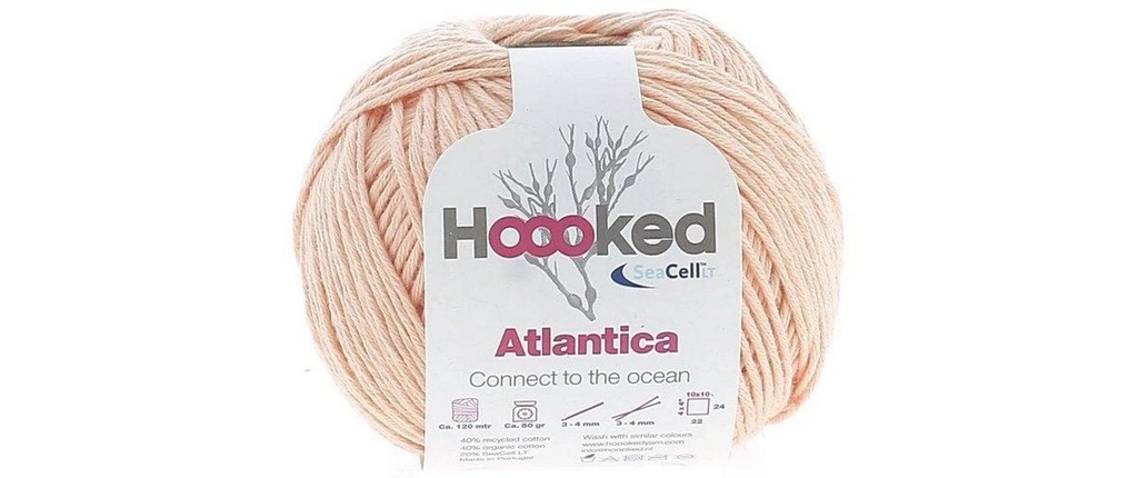 Hoooked Fil de coton Hoooked Atlantica SeaCell Fil Pêche