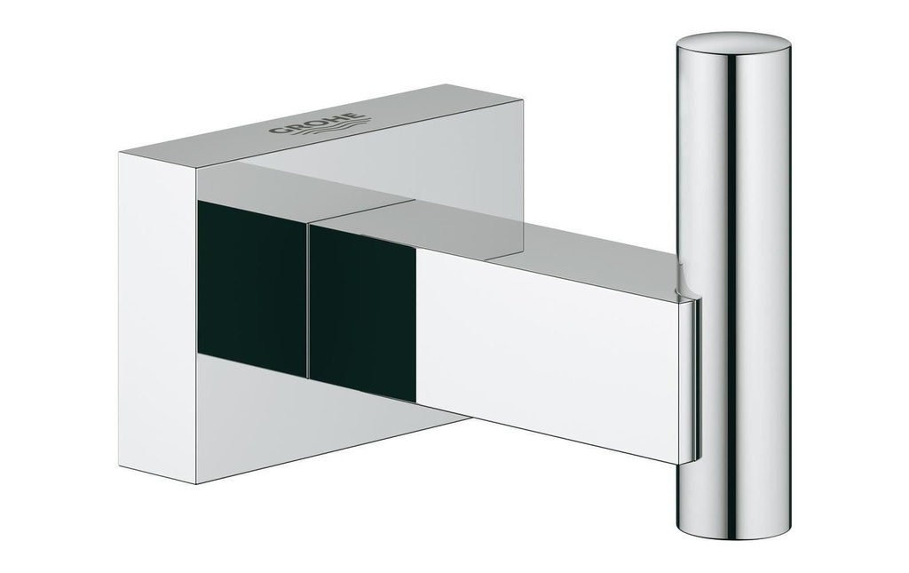 GROHE Crochet pour peignoir Essentials Cube chrome