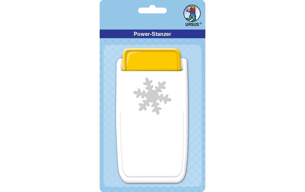 URSUS Perforatrice à motif Power Flocon de neige, 3.81 cm
