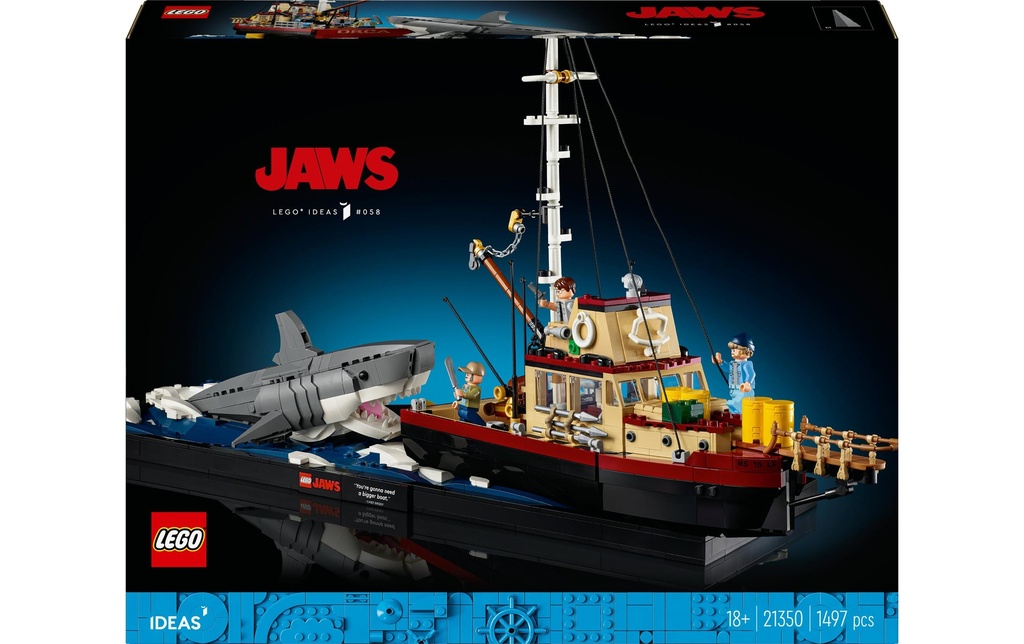 LEGO® Ideas Le grand requin blanc 21350