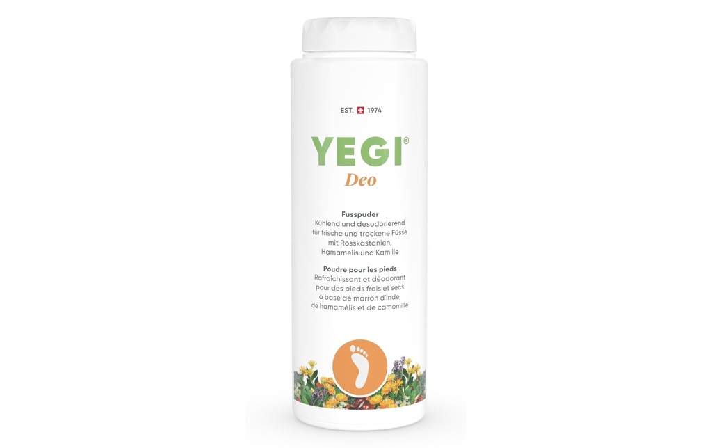 Yegi Poudre pour les pieds Déodorant 100 g