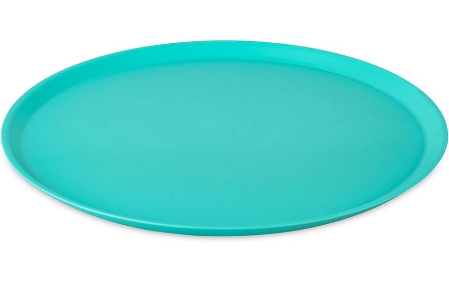 Koziol Assiette non décorative Connect 25,5 cm, 1 Pièce/s,Vert