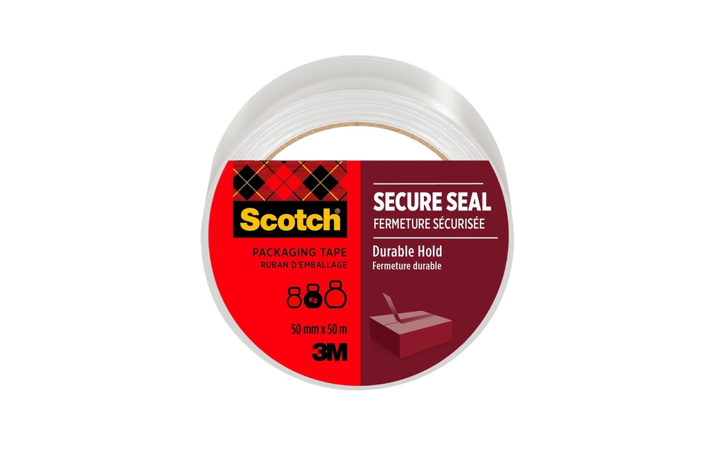 Scotch Ruban adhésif Extra Resistant 50 mm x 50 m, Transparent