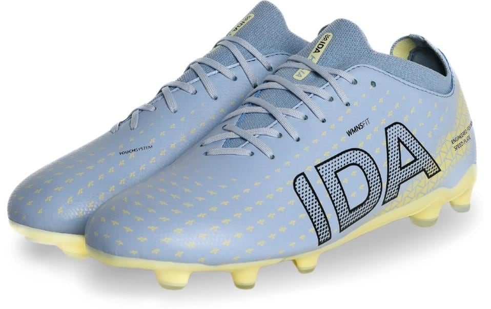 IDA Sports Chaussure de football Helia Club FG/AG Bleu clair, 35.5