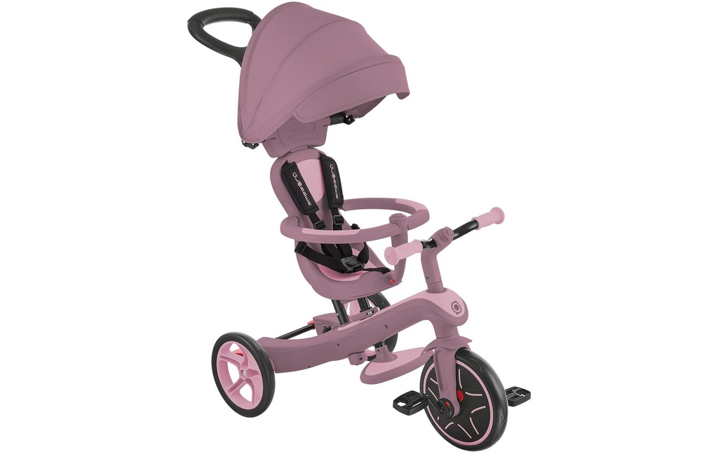 GLOBBER Tricycle Trike Explorer 4 in 1 Ecologic Berry