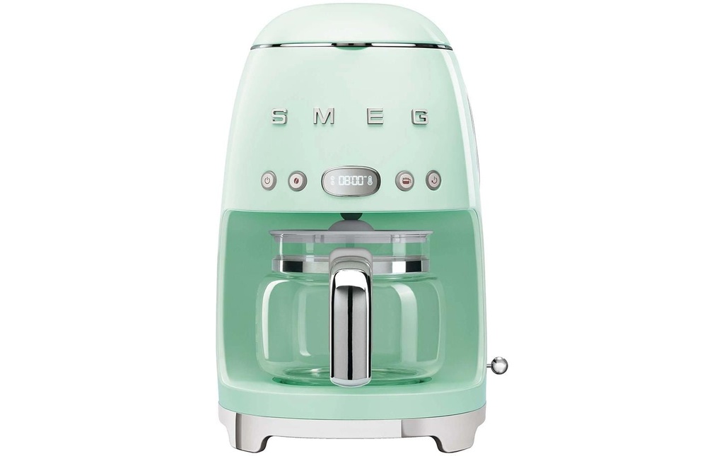 SMEG Cafetière filtre 50's Style DCF02PGEU Vert pastel