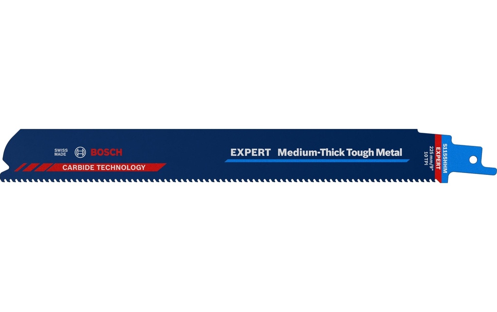 Bosch Professional Lame de scie sabre EXPERT Medium-Thick Tough Metal S 1155 HHM