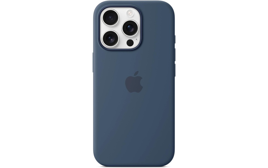 Apple Silicone Case avec MagSafe iPhone 16 Pro Denim