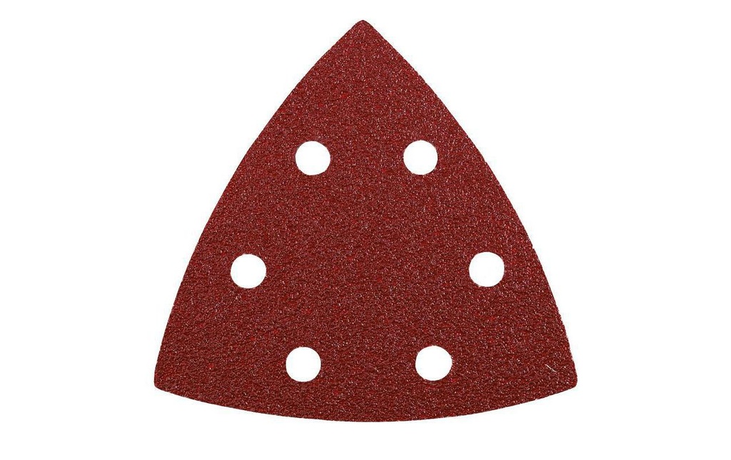 kwb Feuilles abrasives triangulaires avec bande auto-agrippante trié
