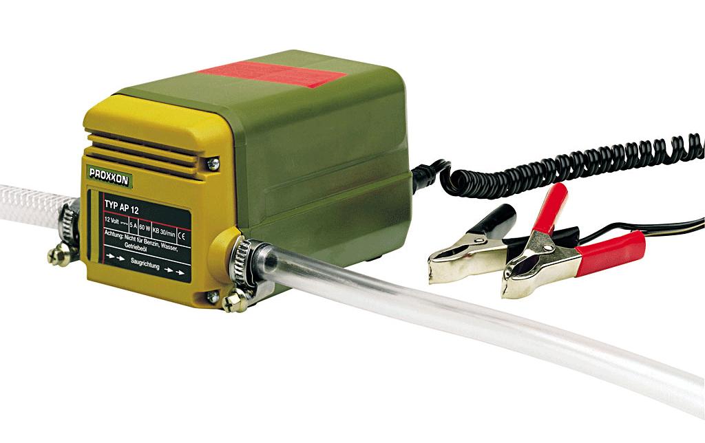 Proxxon Pompe d’aspiration d’huile AP 12 Débit env. 250 l/h
