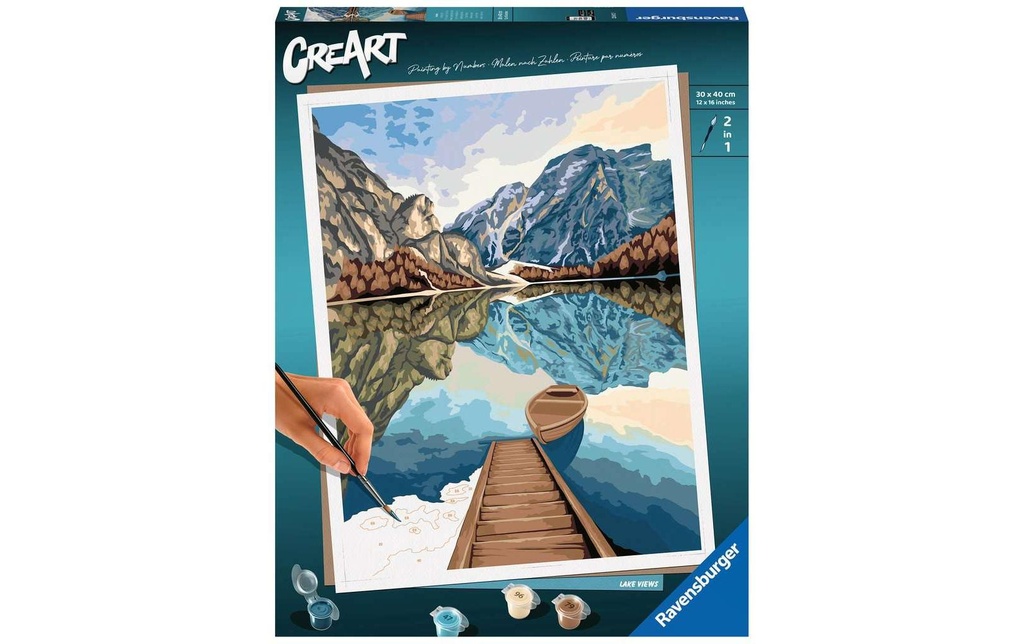 Ravensburger Kits de peinture CreArt: Lake Views