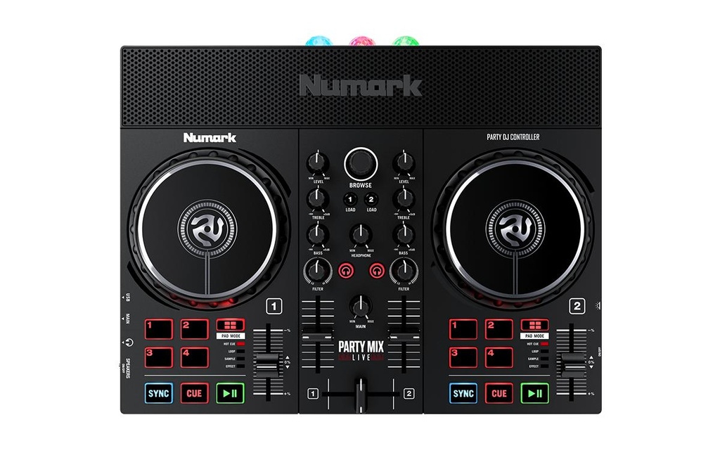Numark Contrôleur DJ Party Mix Live