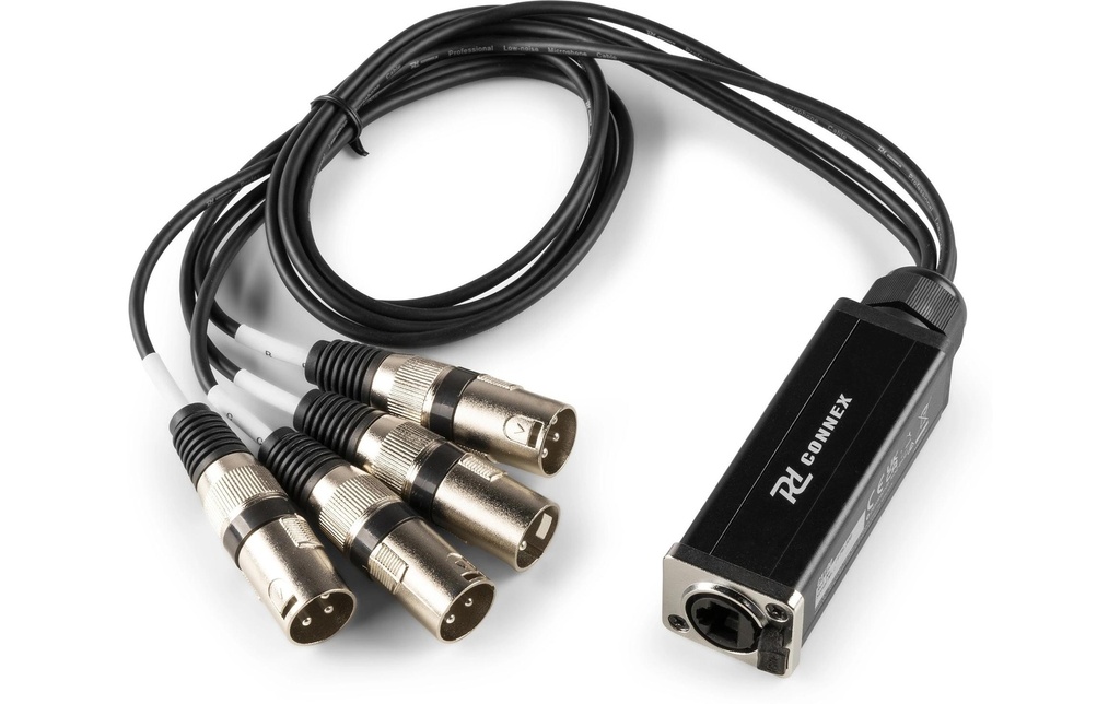 PD Connex CX190 XLR 3 pôles, mâle - RJ45 0.7 m