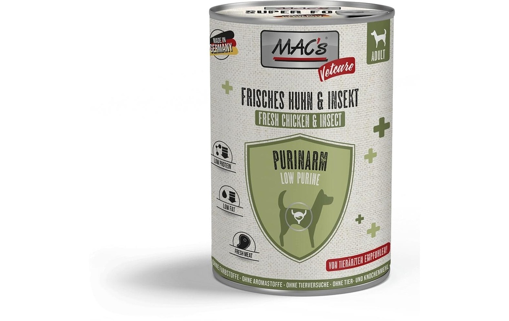 MAC's Vetcare Pauvre en purine 0.4 kg