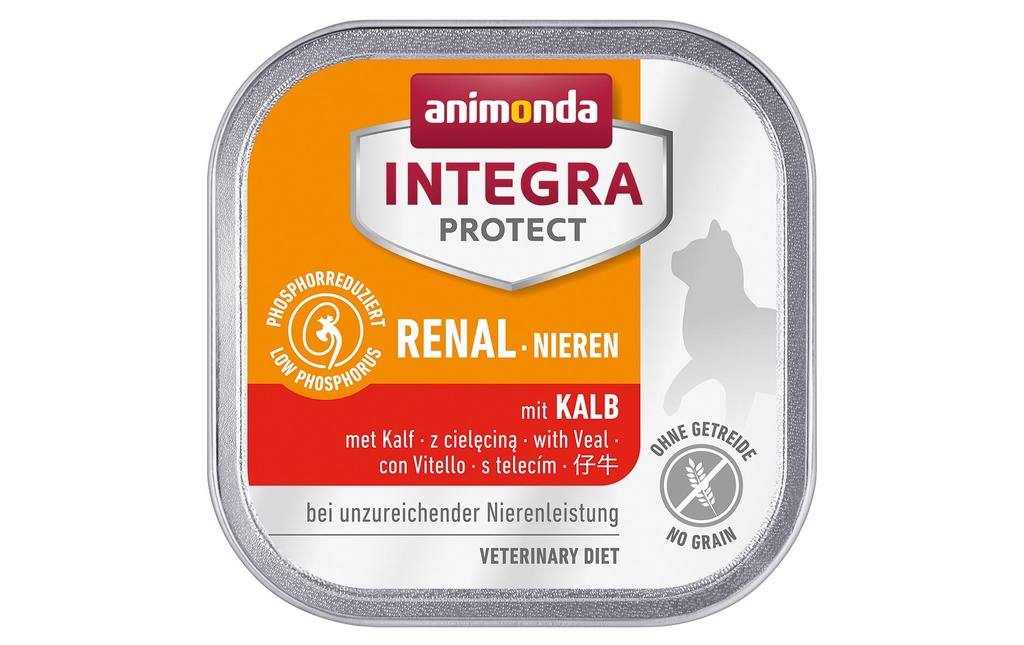Animonda Integra Protect Nourriture humide Rénal Rein Veau, 100 g