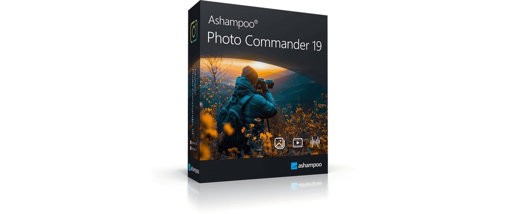 Ashampoo Photo Commander 19 ESD, version complète, 1 PC