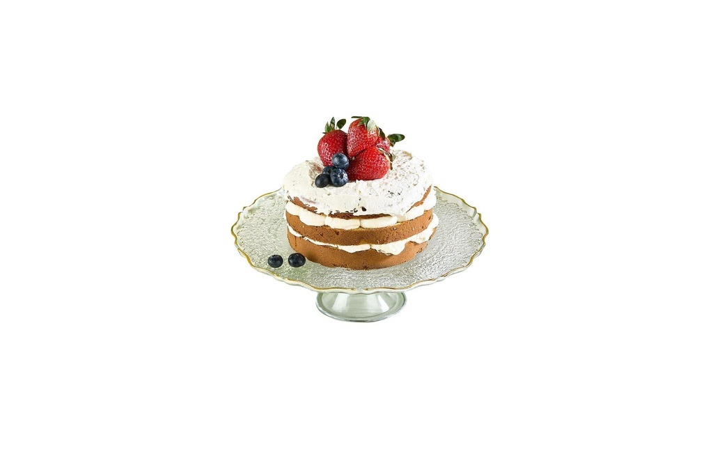 Hermia Plateau à gâteau Goblen Transparent