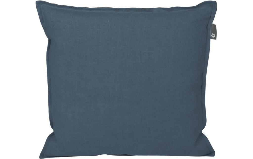 Pichler Housse de coussin Lars 41 x 41 cm, Bleu/bleu denim