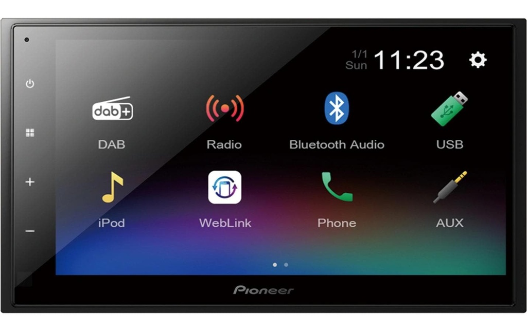 Pioneer Récepteur multimédia DMH-A340DAB 2 DIN