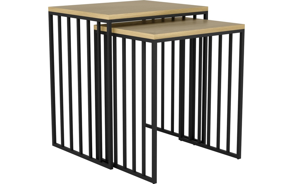 EGLO Table d'appoint Tozawa Lot de 2