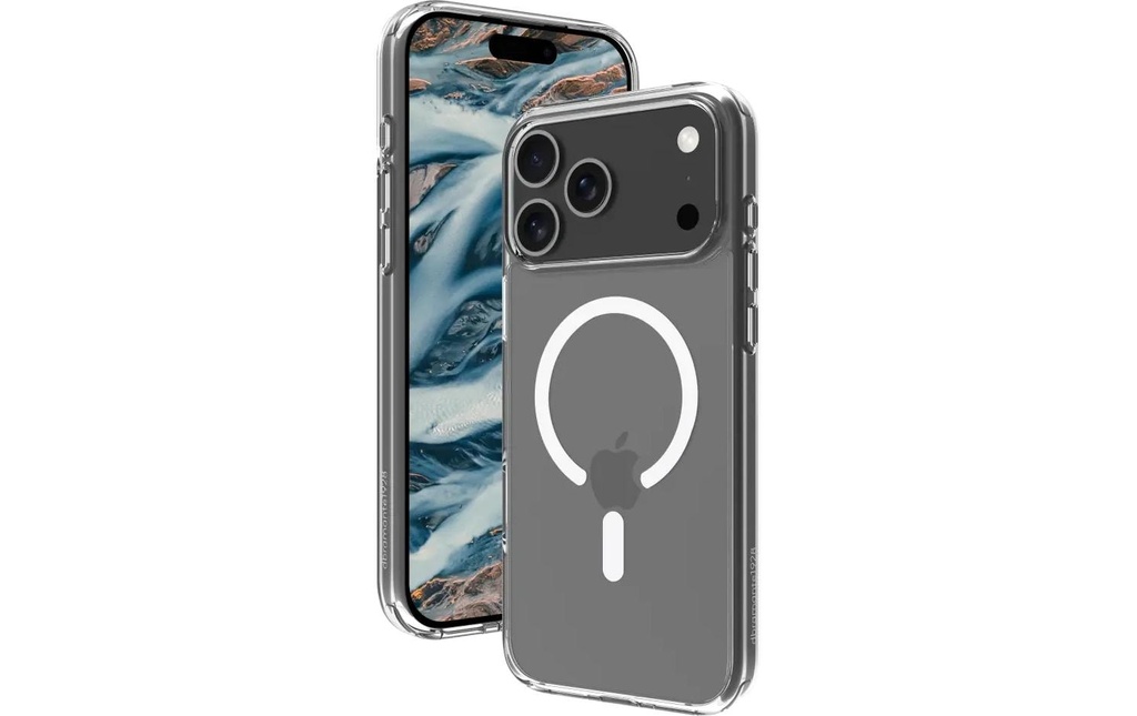 dbramante1928 Coque arrière Iceland Pro MS iPhone 17 Pro Max Blanc