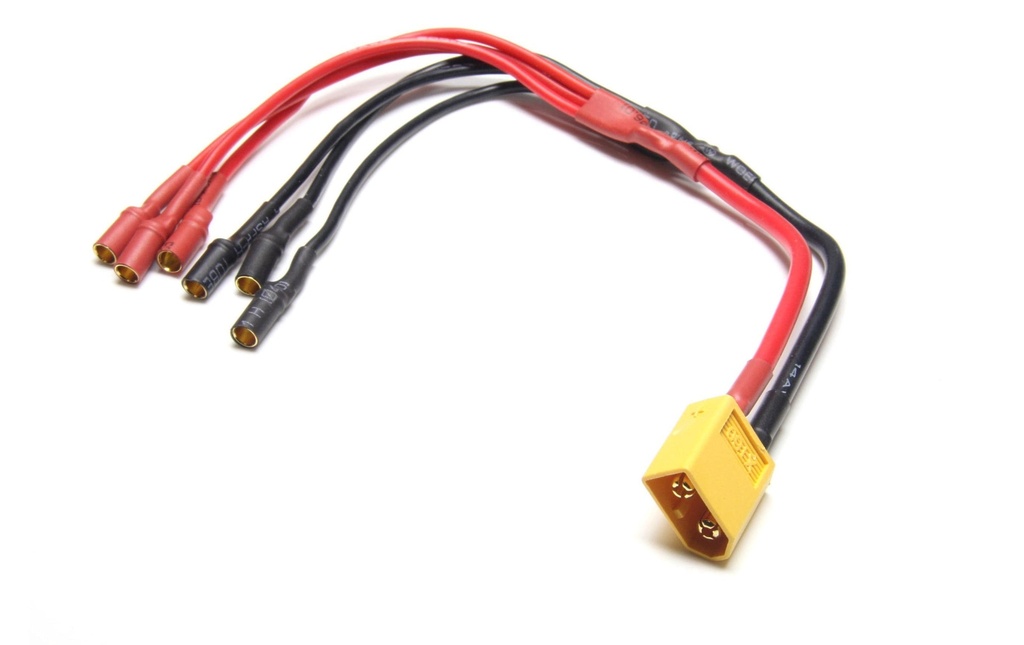 EP Câble adaptateur XT60 zu Connecteur en or de 3,5 mm