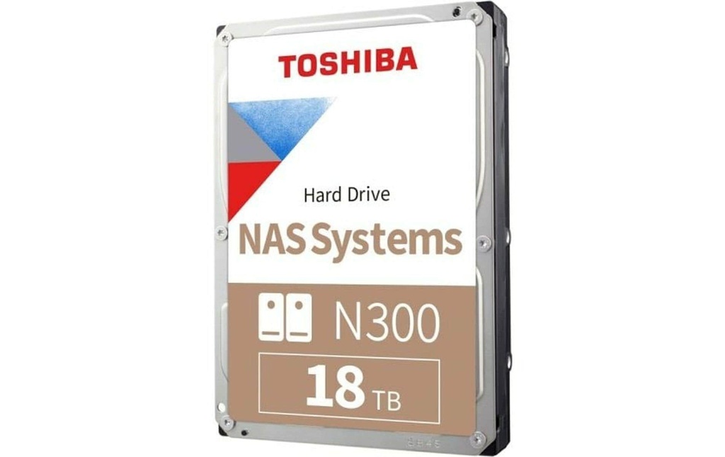 Toshiba Disque dur N300 3.5 SATA 18 TB