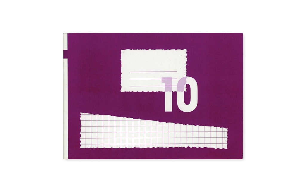 office focus Cahier d'école A5, À carreaux, Violet, 10 Pièce/s