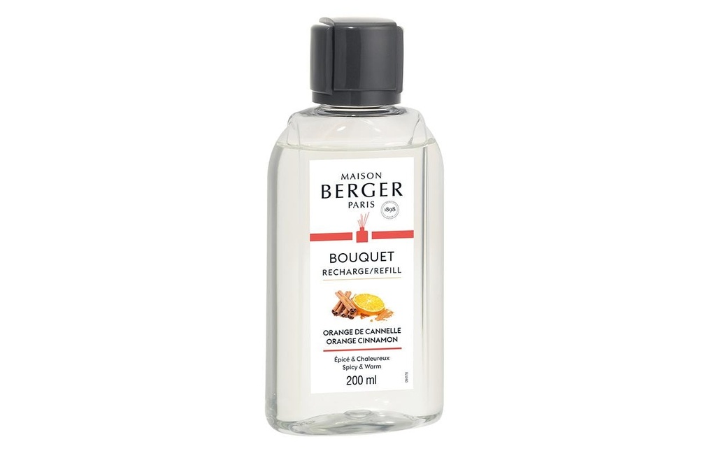Maison Berger Bâtonnets parfumés Refill Orange de Cannelle 200 ml