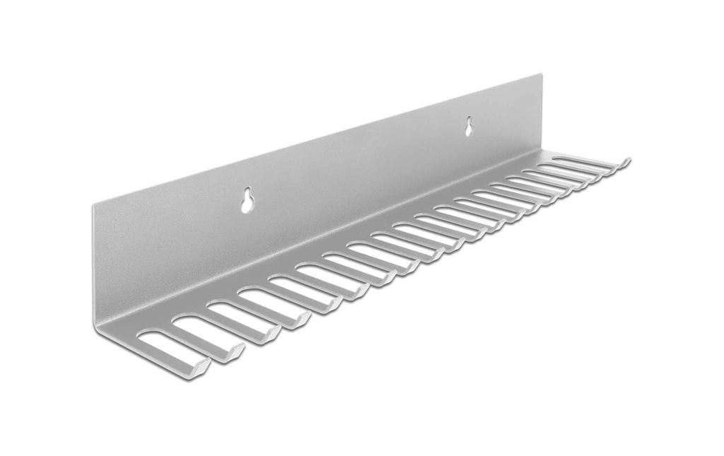 Delock Rail de câblage 318x65mm, , Gris