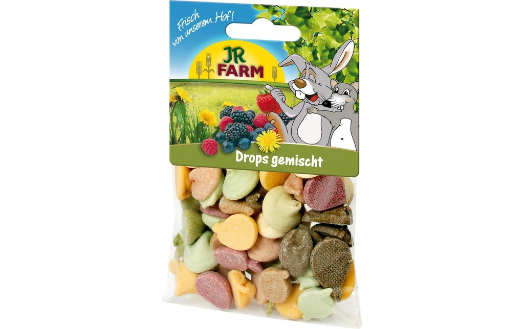 JR Farm Collation Drops mélangés, 75 g
