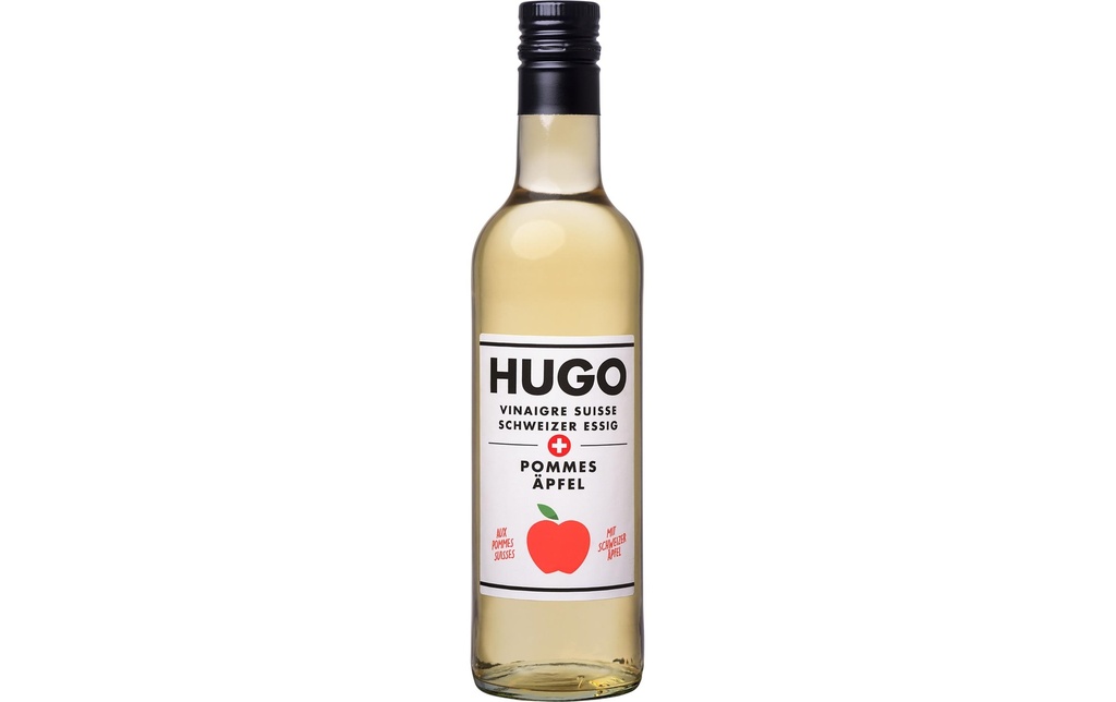Hugo Reitzel Bouteille Vinaigre de pomme suisse 500 ml
