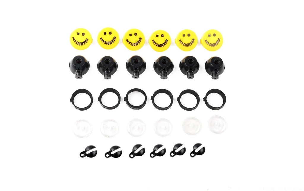 RC4WD Phares pour modèles réduits KC HiLiTES Daylighter sans LED, 1:10