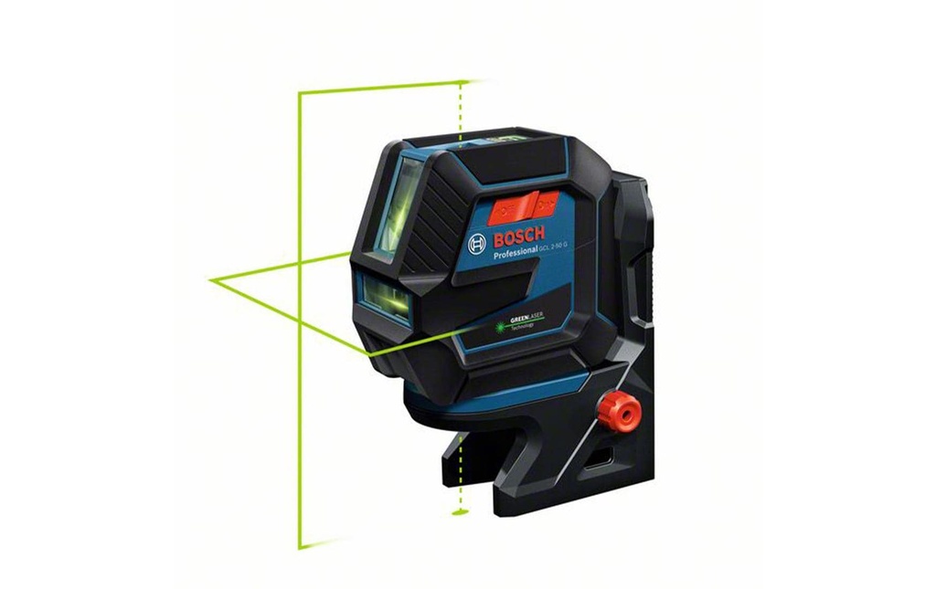 Bosch Professional Laser combiné avec trépied de construction, GCL 2-50 G, 15 m