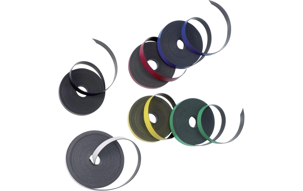 Nobo Bande magnétique 10 mm x 10 m, Noir