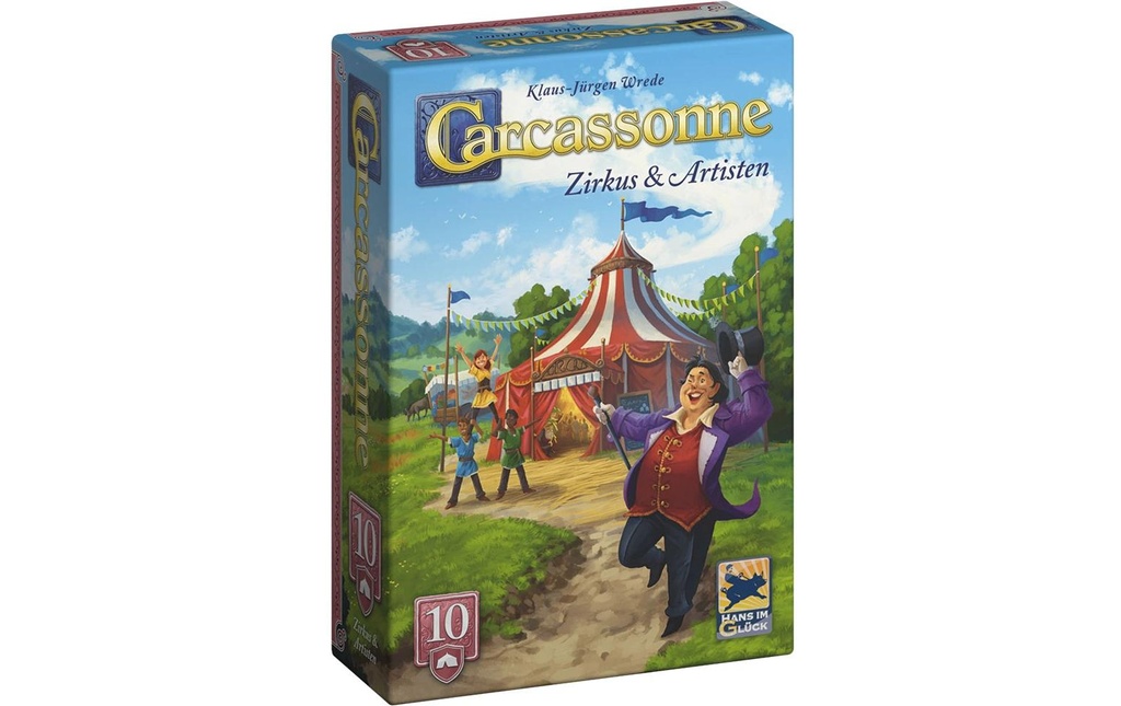 Hans im Glück Jeux pour la famille Carcassonne Cirque et Artistes (d)