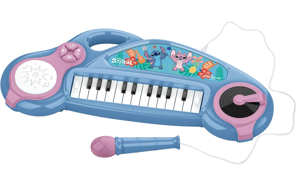 Lexibook Instrument de musique Stitch Electronic Kids Keyboard