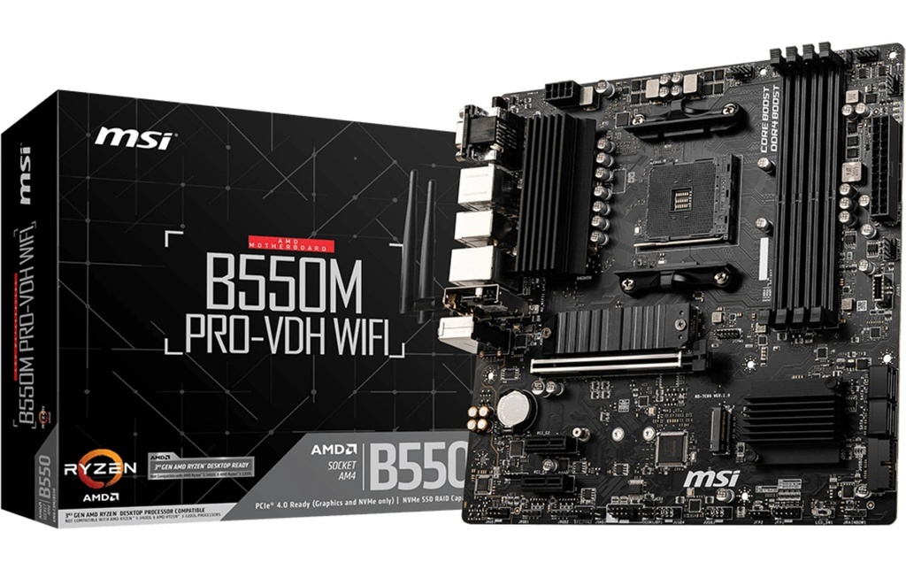 MSI Carte mère B550M Pro-VDH WiFi