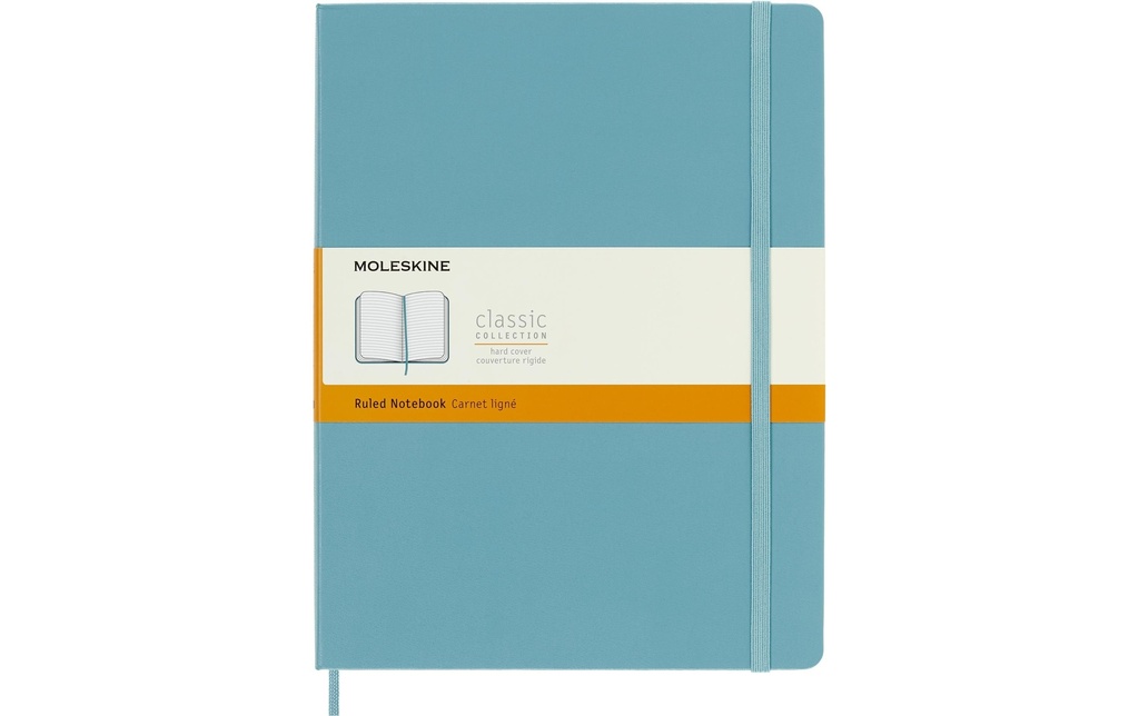 Moleskine Bloc-notes Classic XL Hardcover Bleu clair
