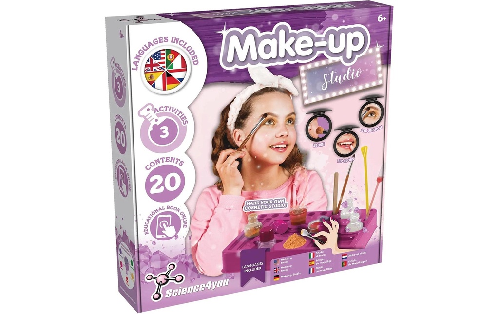 Science4you Boîtes d’expérimentation Studio de maquillage