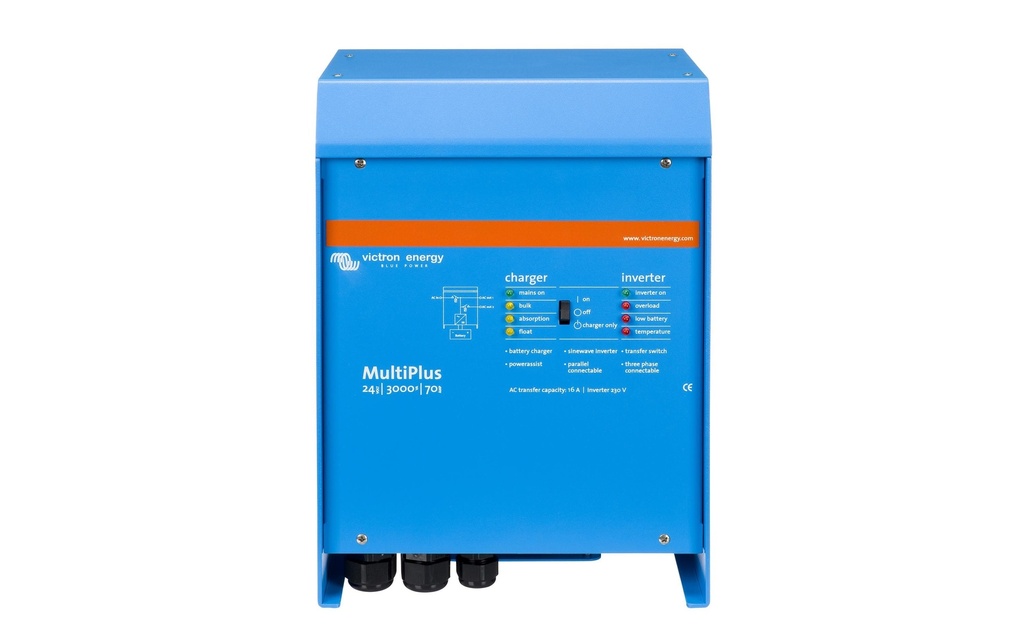 Victron Onduleur MultiPlus 24/3000/70-16 24 V 3000 VA 70A