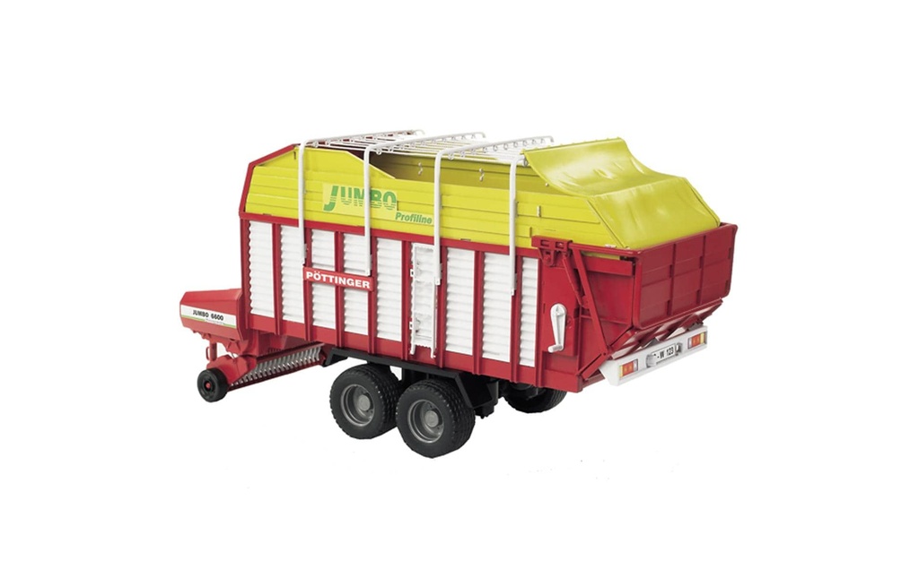 Bruder Spielwaren Véhicules agricoles Pottinger Jumbo wagon chargeur