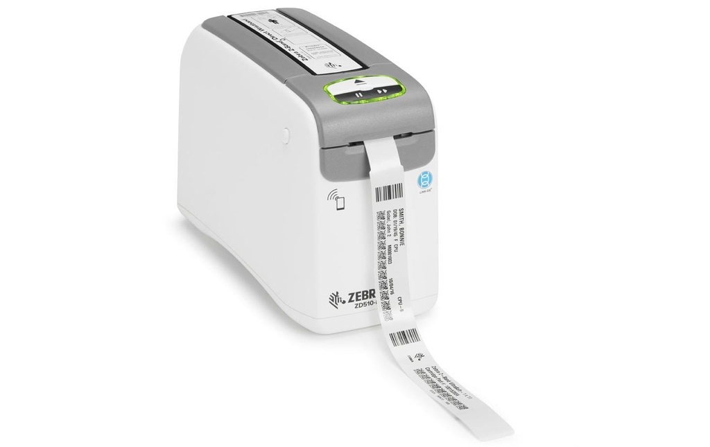 Zebra Technologies Imprimante pour bracelet ZD510-HC (USB, LAN, BT)