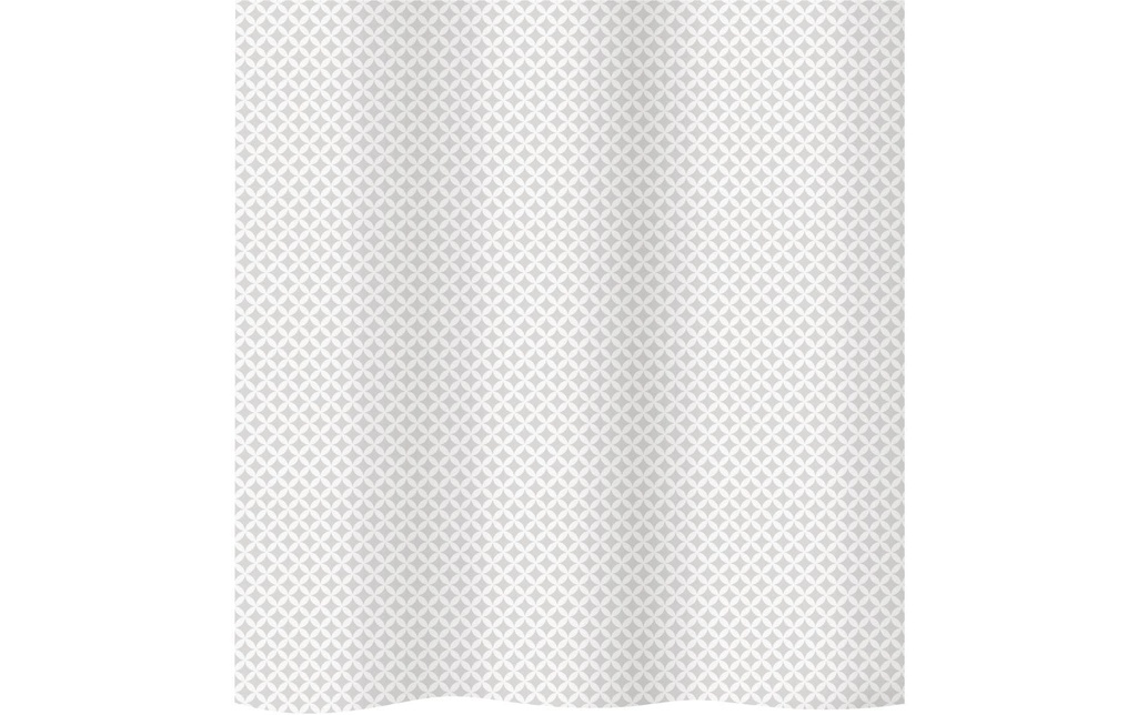diaqua® Rideau de douche Andalus 180 x 180 cm, Blanc