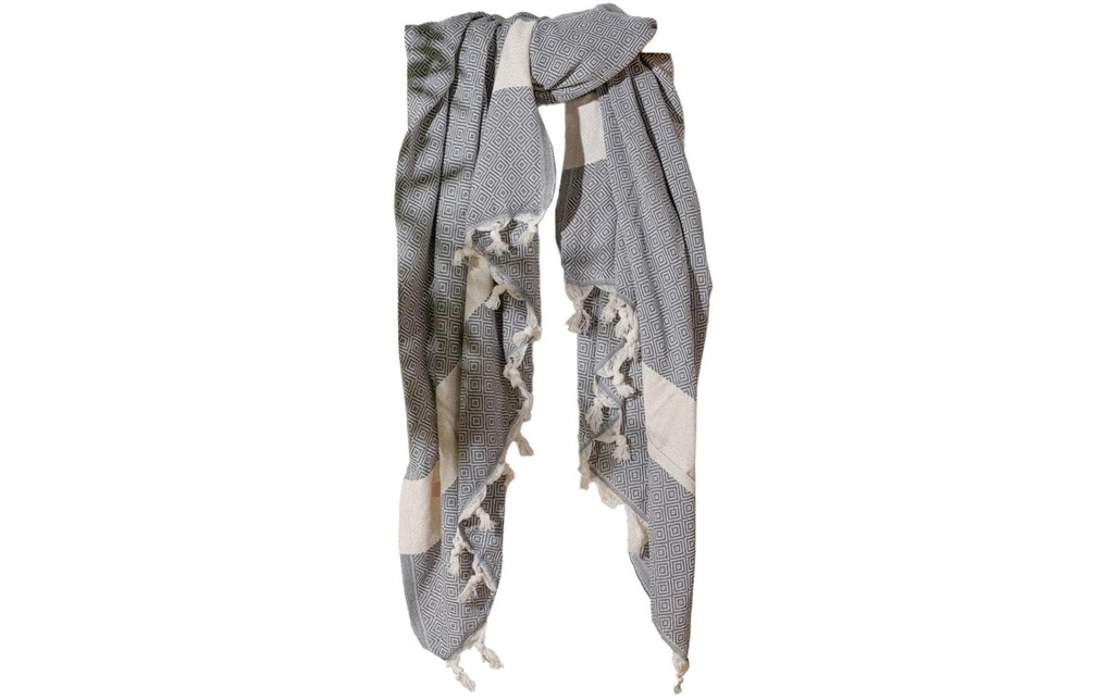 Foutastic Serviette de plage Gris