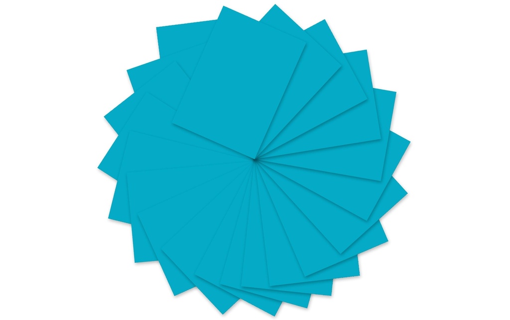 URSUS Papier coloré A4, 130 g/m², 100 feuilles, bleu clair
