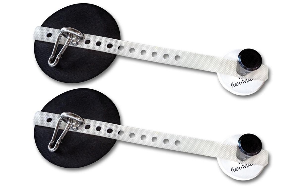 VanSpace Fixation magnétique pour voile d'ombrage, set de 2,