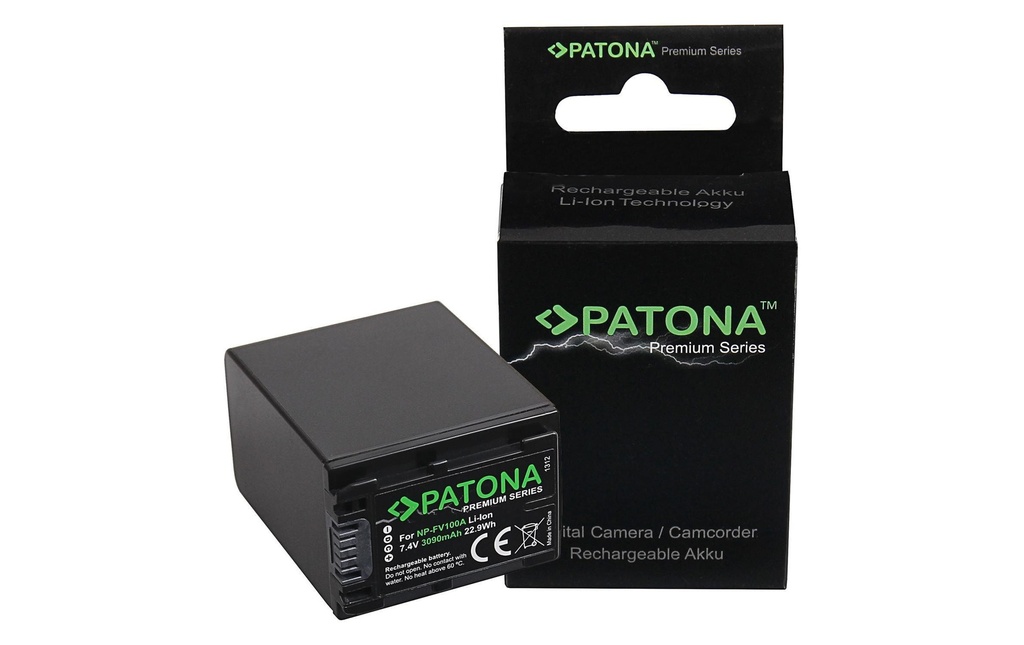 Patona Batterie pour Appareils photo numérique NP-FV100