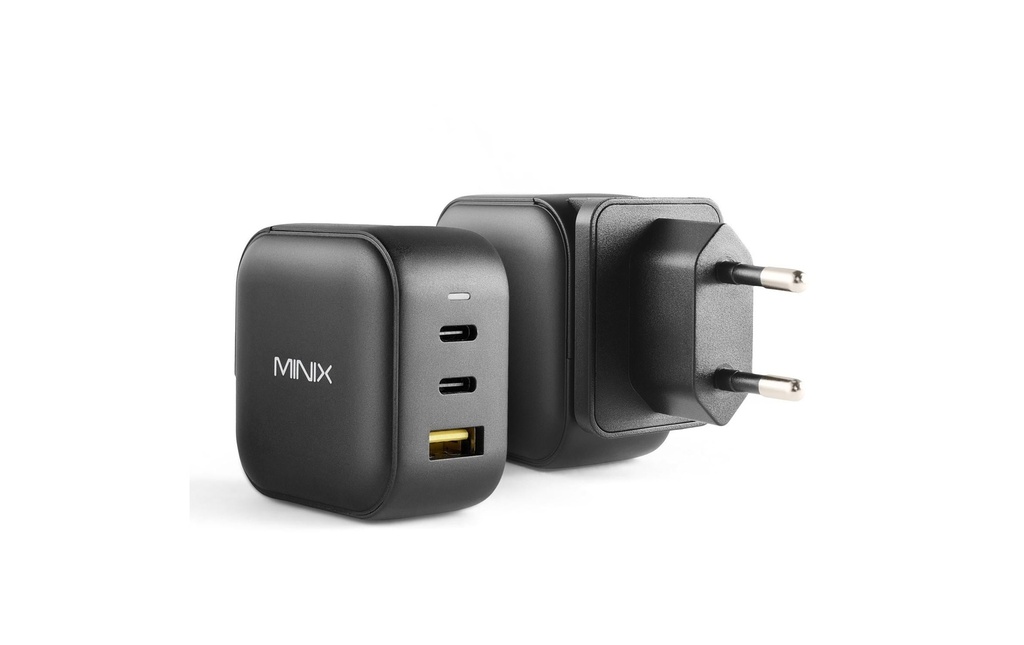 Minix Chargeur mural USB NEO P1 3-Port GaN