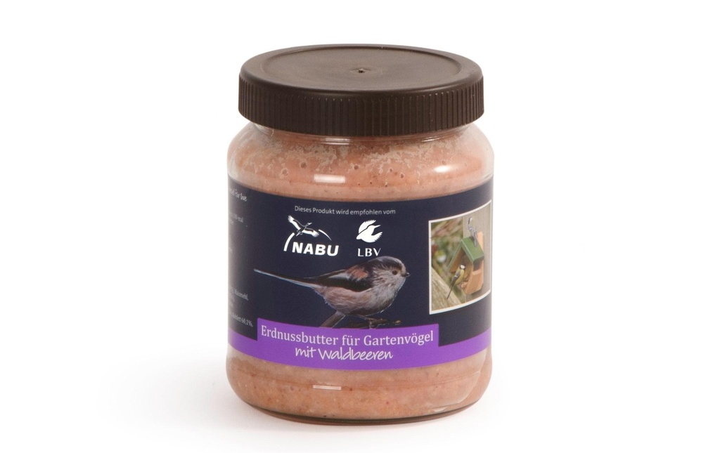 CJ Wildlife Nourriture d’hiver pour oiseaux Beurre de cacahuètes Fruits des bois